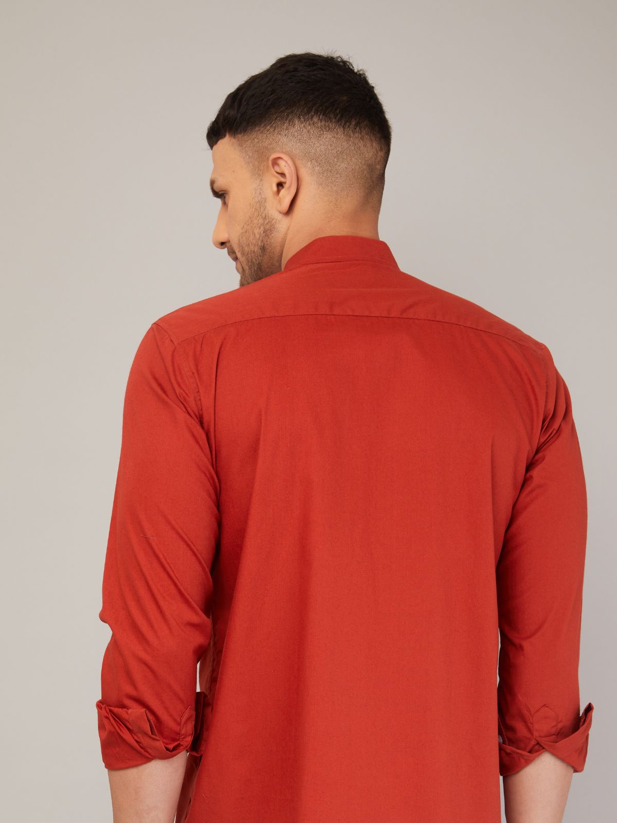 Mandarin Collar Shirt